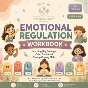 Emotional Regulation Workbook for Kids